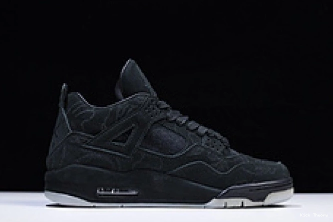 Kick Theory black Nike 930155 retro Air 4 kaws Jordan 001 0709